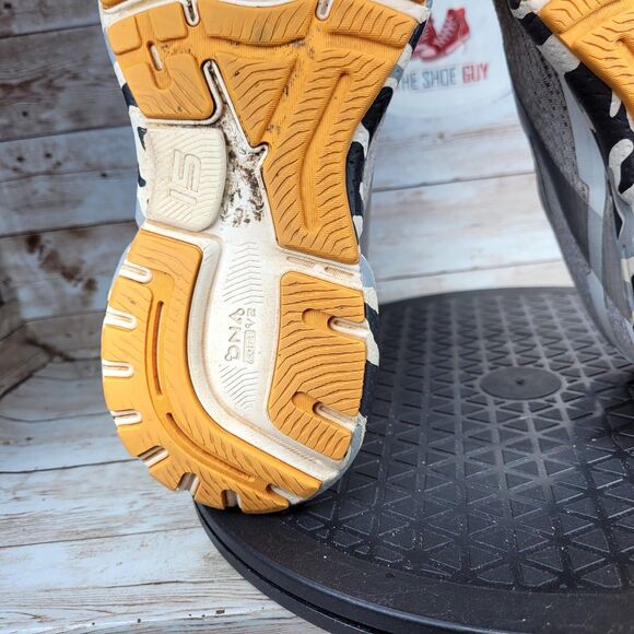 Brooks Ghost 15 Women's Size 6.5 Blanc Sunflower W Grey Athletic Running Shoes - Picture 11 of 12